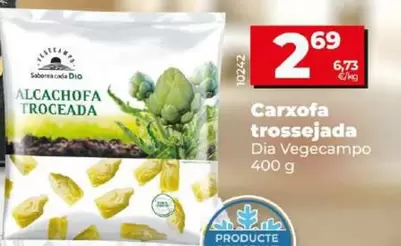 Oferta de Dia Vegecampo - Alcachofa Troceada por 2,69€ en Dia