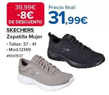 Oferta de Skechers - Zapatilla Mujer por 31,99€ en Costco