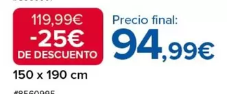 Oferta de Sofá De Sofá De Sofá De Sofa Curada por 94,99€ en Costco