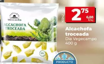 Oferta de Dia Vegecampo - Alcachofa Troceada por 2,75€ en Dia