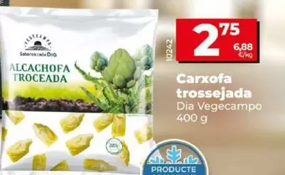 Oferta de Dia Vegecampo - Alcachofa Troceada por 2,75€ en Dia