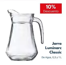 Oferta de Luminarc - Jarra Classic en Cash Unide