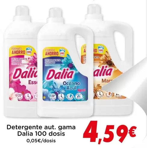 Oferta de Dalia - Detergente  por 4,59€ en Supermercados Piedra