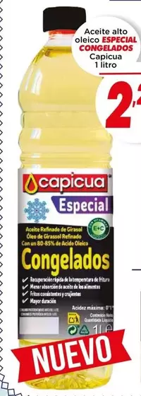 Oferta de Capicua - Aceite Alto Oleico por 2,29€ en Supermercados Piedra