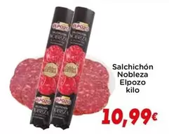 Oferta de Nobleza - Salchichon por 10,99€ en Supermercados Piedra