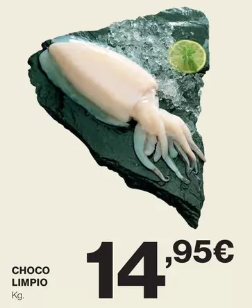 Oferta de Choco Limpio por 14,95€ en Hipercor