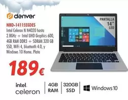 Oferta de Denver - NBD-14115SSDES por 189€ en Zbitt