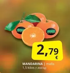 Oferta de Bouquet - Mandarina por 2,79€ en Supermercados MAS