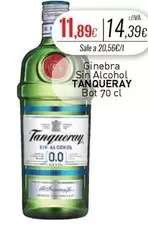 Oferta de Tanqueray - Ginebra Sin Alcohol por 11,89€ en Cuevas Cash