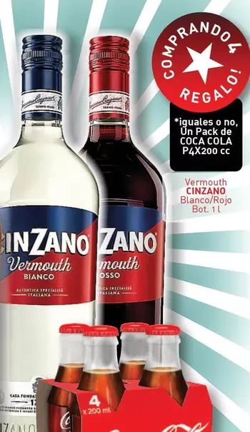 Oferta de Cinzano - Vermouth Blanco en Cuevas Cash