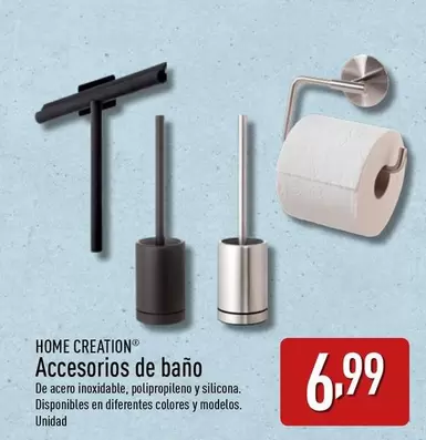 Oferta de Home Creation - Accesorios De Baño  por 6,99€ en ALDI