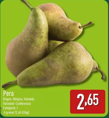 Oferta de Pera por 2,65€ en ALDI