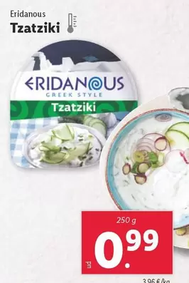 Oferta de Eridanous - Tzatziki por 0,99€ en Lidl