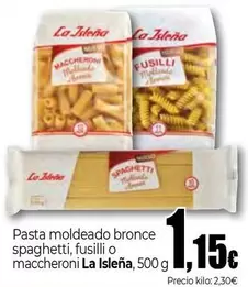 Oferta de La Isleña - Pasta Moldeado Bronce Spaghetti por 1,15€ en Unide Market