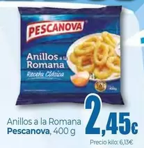 Oferta de Pescanova - Anillos A La Romana por 2,45€ en Unide Supermercados