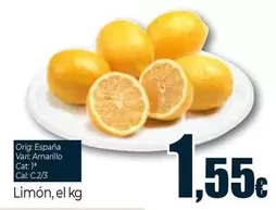 Oferta de Limón por 1,55€ en Unide Supermercados