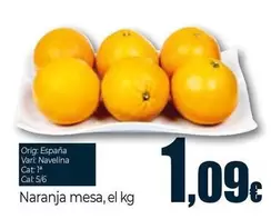 Oferta de Naranja por 1,09€ en Unide Supermercados