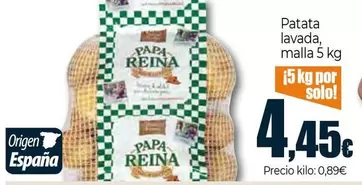 Oferta de Patata Lavada por 4,45€ en Unide Market