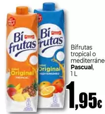 Oferta de Pascual - Bifrutas Tropical O Mediterraneo por 1,95€ en Unide Market