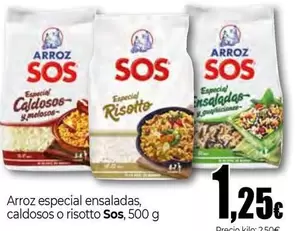 Oferta de Sos - Arroz Especial Ensaladas por 1,25€ en Unide Market