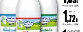 Oferta de Asturiana - Leche  por 1,65€ en Unide Supermercados