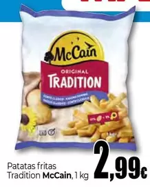 Oferta de McCain - Patatas Fritas Tradition por 2,99€ en Unide Supermercados