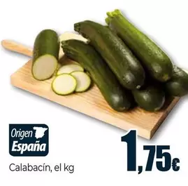 Oferta de Calabacin por 1,75€ en Unide Supermercados