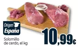 Oferta de Solomillo De Cerdo por 10,99€ en Unide Supermercados