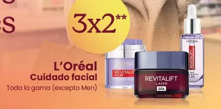 Oferta de L'Oréal -  Cuidado Facial en Clarel