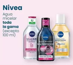 Oferta de Nivea - Agua Micelar en Clarel