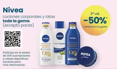 Oferta de Nivea -  Lociones Corporales Y Latas en Clarel