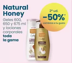 Oferta de Natural Honey - Geles 650 Y 675 Lociones Corporales en Clarel