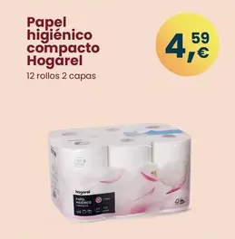 Oferta de Hogarel - Papel Higienico Compacto por 4,59€ en Clarel