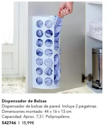 Oferta de Dispensador De Bolsas por 15,99€ en AVON