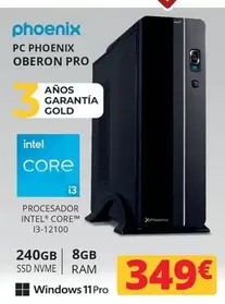 Oferta de Phoenix - Pc  Oberon Pro por 349€ en Dynos Informática