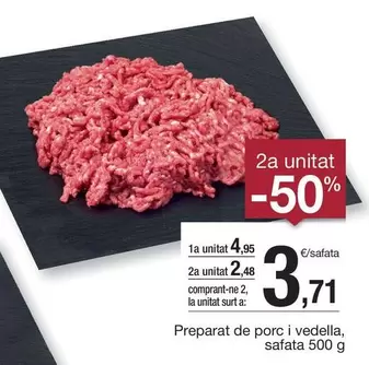 Oferta de Preparat De Porc I Vedella por 4,95€ en BonpreuEsclat