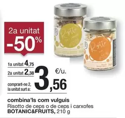 Oferta de Risotto De Ceps O De Ceps I Carxofes por 4,75€ en BonpreuEsclat