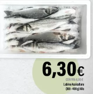 Oferta de Lubina Acuicultura por 6,3€ en Cash Ifa