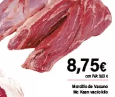 Oferta de Marcillo De Vacuno  por 8,75€ en Cash Ifa