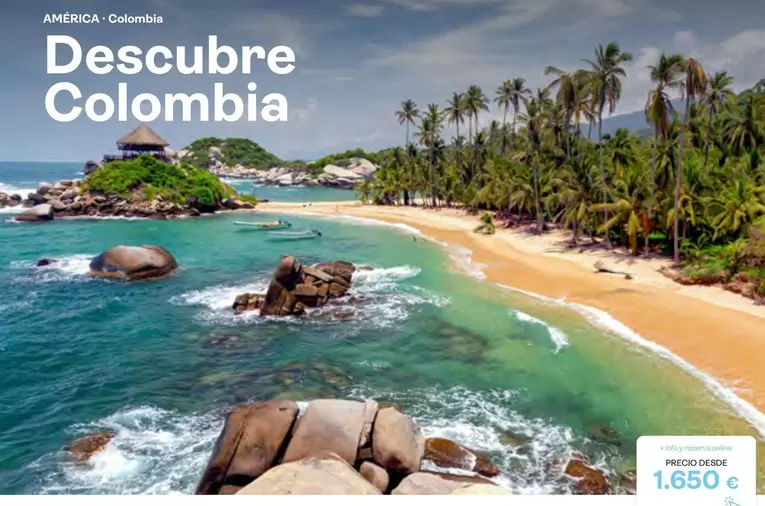 Oferta de Amêrica Colombia por 1650€ en Tui Travel PLC