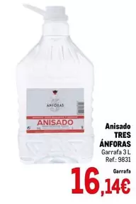 Oferta de Tres - Anisado por 16,14€ en Makro