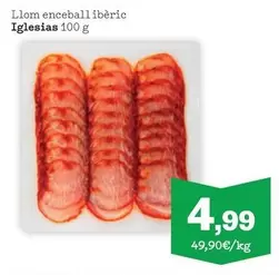 Oferta de Iglesias - Llom Enceball Iberic por 4,99€ en Sorli