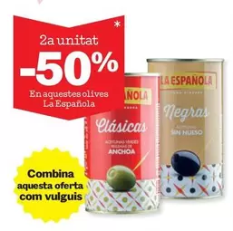 Oferta de La Española - Olives en Sorli