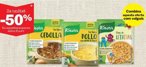 Oferta de Knorr - Sopas en Sorli