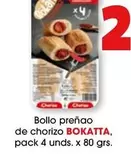 Oferta de Bokatta - Bollo Preñao De Chorizo por 2,09€ en Top Cash