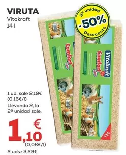 Oferta de Vitakraft - Viruta por 2,19€ en Kiwoko