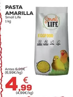 Oferta de Small Life - Pasta Amarilla por 4,99€ en Kiwoko