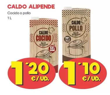 Oferta de Alipende - Caldo por 1,2€ en Ahorramas