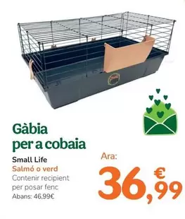 Oferta de Small Life - Jaula Para Cobaya por 36,99€ en Tiendanimal