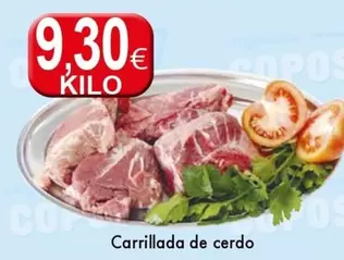 Oferta de Carrillada De Cerdo por 9,3€ en Congelados Copos